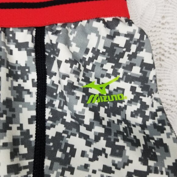 MIZUNO PERFORMANCE baseball shorts SLIDING gray camo sz YS youth PADDED SIDES - Picture 7 of 12